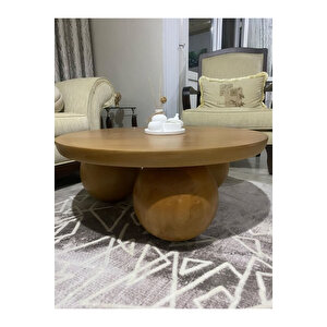 Orta Sehpa (üç Toplu) Açık Ceviz