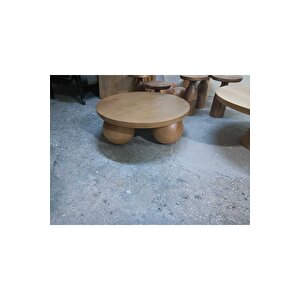 Orta Sehpa (üç Toplu) Açık Ceviz