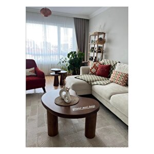 Fasülye Sehpa (ceviz Renk)