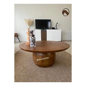 Orta Sehpa (tek Toplu) Açık Ceviz