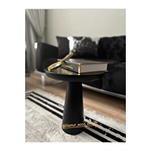 Mantar Sehpa (tekli Siyah)