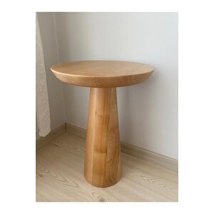 Tekli Vernikli Mantar Sehpa