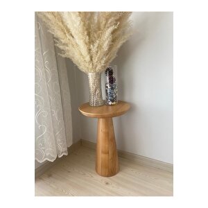 Tekli Vernikli Mantar Sehpa