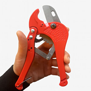 Pvc Boru Kesme Makası Profesyonel Güçlü Çelik Bıçaklı Ergonomik Plastik Boru Kesme Aleti