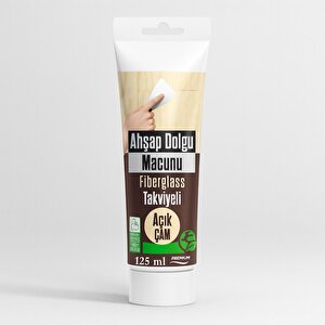 Kullanım Hazır Ahşap Parke Tamir Macunu Açik Çam Mobilya Masa Dolgu Çatlak Çizik Giderici 125 Ml