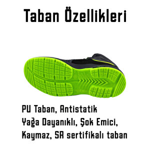 Süet Delikli Nefes Alan Çelik Burunlu İş Ayakkabısı 40 Numara İnşaatçı Tekstil Güvenlik Ayakkabı Bot