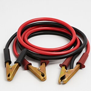 1200 Amper Akü Takviye Kablosu 2.3 Metre Kalın Telli Güçlü Araç Akü Yardım Başlatma Kablosu