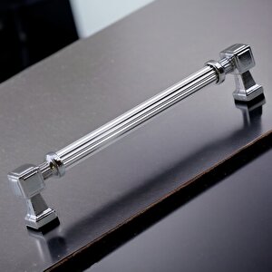 Mobilya Çekmece Mutfak Dolabı Dolap Kapak Kulpları Kulb Kulpu Metal Gümüş Kulp 160 Mm -16 Cm