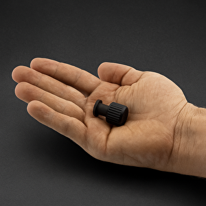 Siyah Tek Vidalı Çizgili Düğme Metal Kulp Çekmece Mobilya Mutfak Dolabı Dolap Kulbu Kulpları