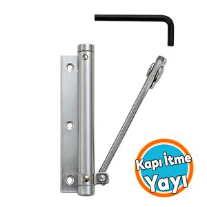 Kapı İtme Yayı Yüksek Dayanım Sessiz Çalışan Kapanış Destekli Profesyonel Kapı Mekanizması 162 Mm