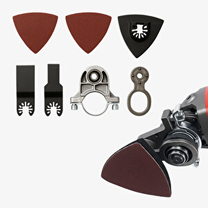 Çok Amaçlı Kesme Zımparalama Aparatı M14 Uyumlu 115 Mm Spiral Adaptör 13 Parça