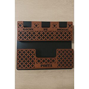 Fatura Posta Kutusu Dekoratif Katmanlı Site Yönetim Apartman Daire Ortak Alan Düzenleyici Kutu