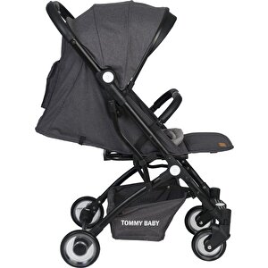 Golf Kabin Bebek Arabası Black Kabin Boy Antrasit