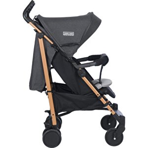 Tommybaby Luppo Gold Tam Yatar Baston Bebek Arabası Puset Antrasit