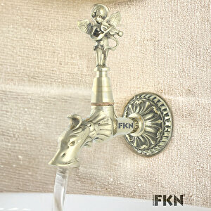 Fkn Lpd Melek Klasik Sarı Osmanlı Musluk