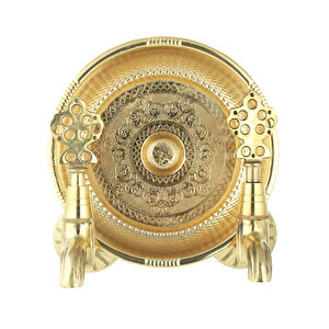 İkili Hamam Taslı Sarı Osmanlı Musluk