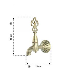 İkili Sarı Osmanlı Musluk