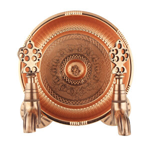 İkili Hamam Taslı Bakır Osmanlı Musluk