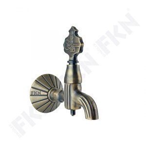 Lüks Tuğralı Antik Osmanlı Musluk