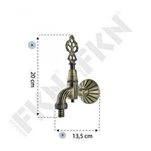 Lpd Rekorlu Klasik Antik Osmanlı Musluk