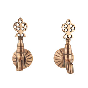 Lpd İkili Bakır Osmanlı Musluk