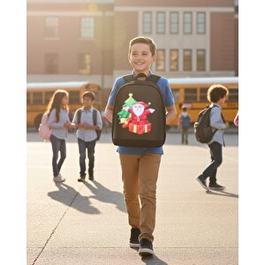 Reyo Pixelbag Mini Led Çocuk Çantası Siyah