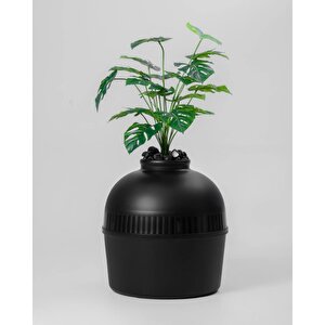 Reyo Dekorapet Dekoratif Kedi Tuvaleti Siyah