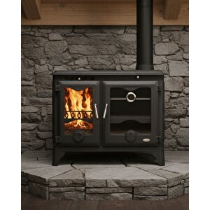 Stove Bozkır Pik Döküm Fırınlı Şömine Soba