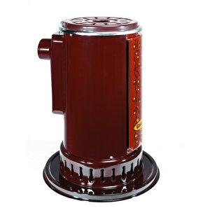 102 Kahverengi Yuvarlak Arkadan Çıkışlı Soba