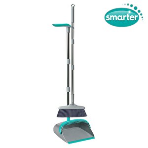Premium Katlanır Faraşlı Süpürge Çelik Saplı