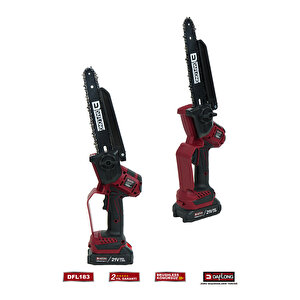 Pro 2.1 M Teloskopi̇k Uzatma Di̇ji̇tal Gösterge Otomati̇k Yağlama Dal Budama Çi̇ft Pala Dfl-183