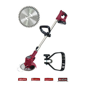 Professi̇onel Şarjli Çi̇m Bi̇çme Tirpan Maki̇nasi Dfl-215