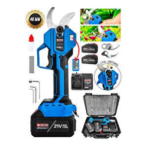 Profesyonel Di̇ji̇tal Göstergeli̇ 40 Mm Şarjli Bağ Makasi