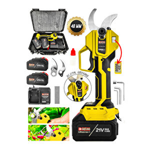 Profesyonel Di̇ji̇tal Göstergeli̇ 40 Mm Şarjli Bağ Makasi Çeli̇k Kesme-sri