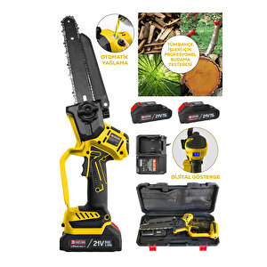 Profesyonel Di̇ji̇tal Göstergeli̇ Otomoti̇k Yağlamali Brushless Bakir S. Dal Budama Maki̇nasi