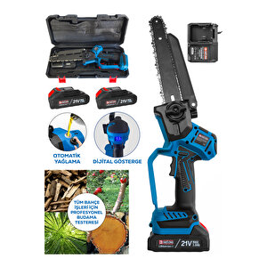 Profesyonel Di̇ji̇tal Göstergeli̇ Otomoti̇k Yağlamali Brushless Motor Dal Budama Maki̇nasi