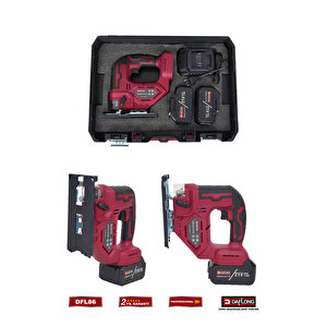 Çeli̇k Mandren Şarjli Kömürsüz Bakir Sargili Dekupaj Maki̇nasi Dfl-86