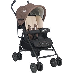 Caprice Tam Yatar Baston Bebek Arabası Puset Kahverengi