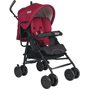 Caprice Tam Yatar Baston Bebek Arabası Puset Kırmızı