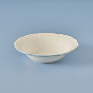 Mabel Stoneware Salata Kasesi Mavi (25 Cm) Mavi