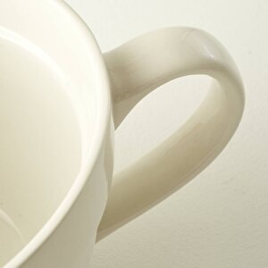 My Kitchen Stoneware Karıştırma Kasesi Beyaz (1700 Cc) Beyaz