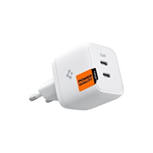 Spigen Powerarc Arcstation 35w Hızlı Şarj Cihazı 2 Port Gallium Nitride (gan) Usb-c Pd 3.0 30w / Pps