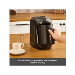 Hatır Hüp 2 In 1 Türk Kahve Makinesi / Filtre Kahve Makinesi Black