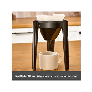 Karaca Hatır Hüp 2 In 1 Türk Kahve Makinesi / Filtre Kahve Makinesi Black