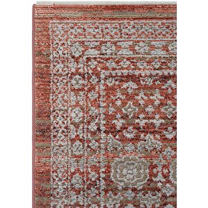 Cool Halı Hanedan Kiremit Rengi Halı Klasik Desenli Afgan Halı Dokuma Oturma Odası Salon Halısı