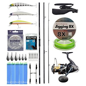 Yekoutdoor Yüksek Performans Okuma Ceymar Surf 4,30 M 100-250 Gr 3 Parça Surf Kamışı&shimano Makina Spheros 8000 Sw A Hg