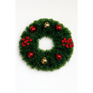 Yılbaşı Kapı Süsü 45 Cm Dekoratif Yılbaşı Süsü