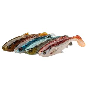 Savage Gear 3d River Roach 12 Cm 17 Gr Clear Water Mix 4 Adet
