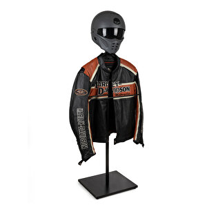 Biker Butler Kask Askılı Metal Dilsiz Uşak