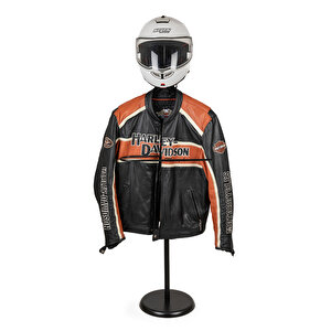 Biker Butler Kask Askılı Metal Dilsiz Uşak  - Yuvarlak Taban